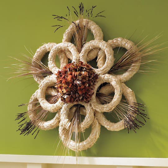 Decorative Straw Wreath by Ashland®